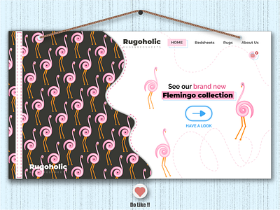 Rugoholic landing web page UI concept design graphic graphicdesign illustration illustrator ui ui ux ui design uidesign uiux ux ux design uxdesign web design webdesign website design