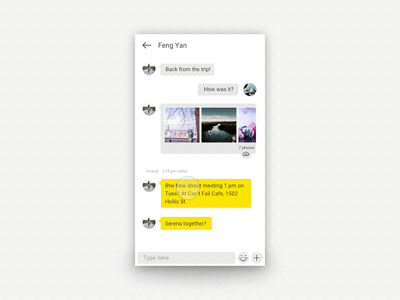 Daily ui 13 - Direct Messaging 013 dailyui