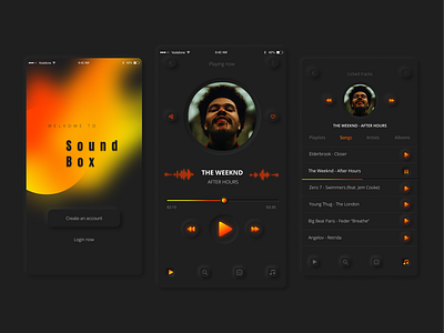 Sound Box (Mobile App)