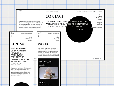 KLEY design agency agency business design minimal ui ui design ux web webdesign website