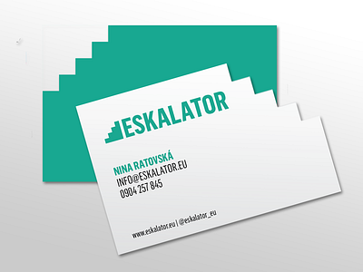 Eskalator Business Card business card