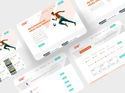 Futbalový sen design graphic design ui ux