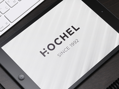 Hochel branding corporate identity design logo vector
