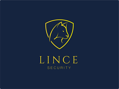 Lince Security animal logo brand design branding golden ratio logo logo design logotype