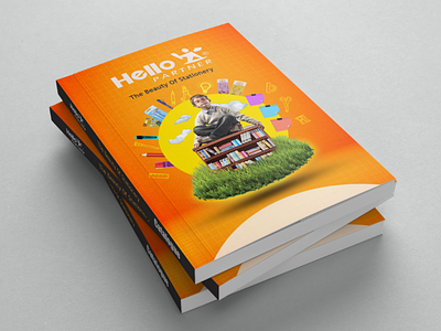 Catalogue cover design stationery house school supplies
