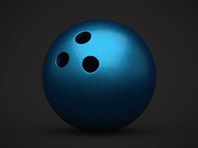Bowling ball 3d ball football icon rugby sport sports