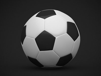 Soccer ball 3d ball football icon soccer sport sports