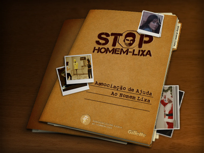 Gillette // Stop Homem Lixa III ad case gillette icon stop undercover