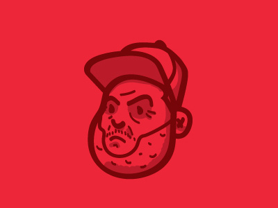 Killer Mike characters illustration rappers red rtj