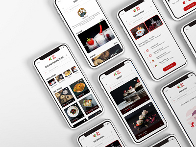 Restaurant app design mobile mobile app mobile app design restaurant restaurantapp ui uidesign