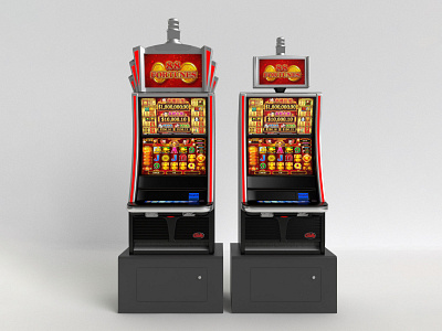 Slot Machine 3d 3dmodel design illustration photorealistic