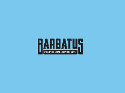 Barbatus Grooming Products brand design branding design illustration logo typography vector