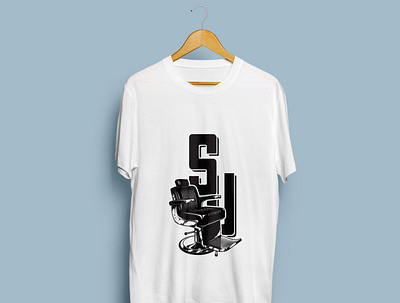 Barber Shop T-shirt Design brand design branding design logo tshirt tshirt art tshirt design vector