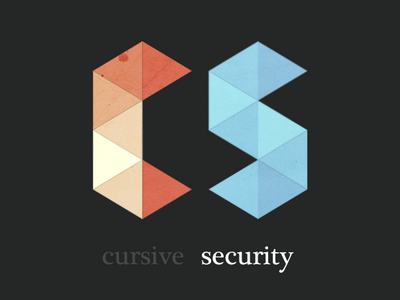 Origami style - Cursive Security