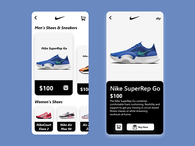 Nike Store Mobile App