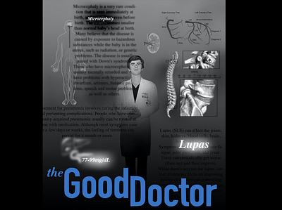 The Good Doctor Poster design fanart graphic design