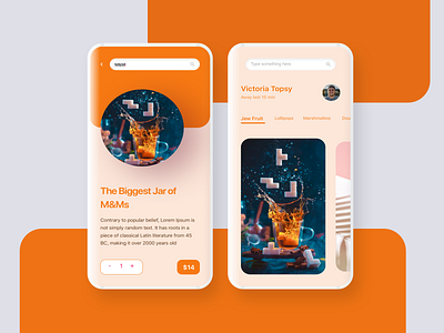 Order app clean designer food food and drink food app inspiration interface minimal mobile mobile app morden ui uiux uiuxdesign