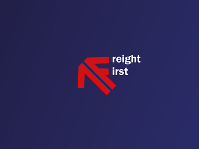 Freight first logo branding