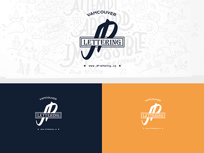 JP Lettering Logo Branding branding design illustration logo logodesign logos vector