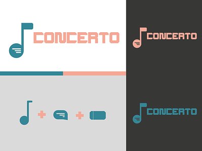 Concerto Logo Design branding dailylogochallange design illustrator logo logodesign logos