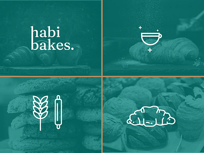 Habi Bakes Branding branding design dribbble icon illustrator logo logodesign logos ui