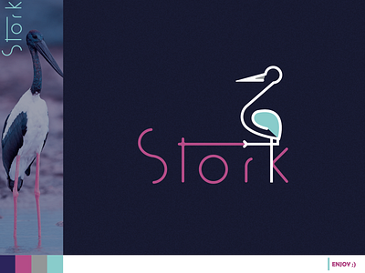 Srork Logo branding design flat illustration illustrator logo logo design logodesign logomaker logos