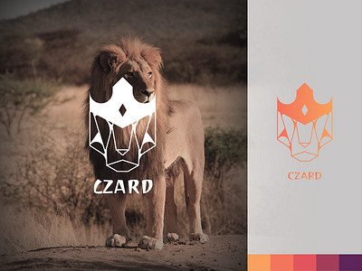 Czard Logo behance branding design dribble flat illustration illustrator inspiration logo logoawesome logodesign logos