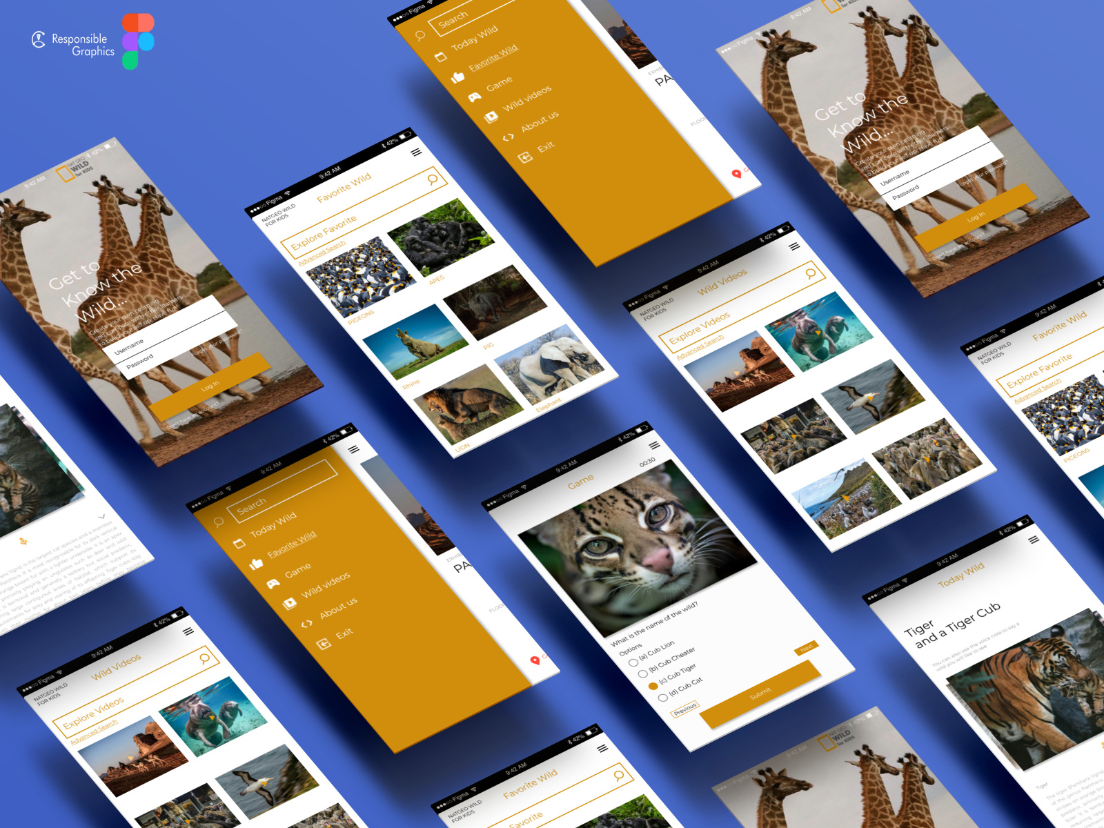 NatGeo Wild for Kids by adeyanju celestial on Dribbble