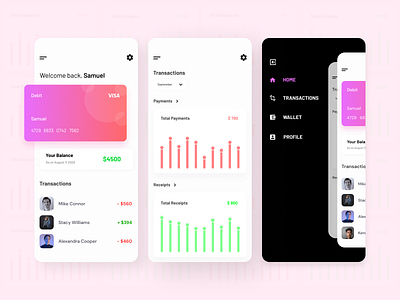 E-Wallet App Design