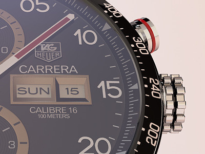 Tag Heuer Calibre 16 tag heuer visualization watch