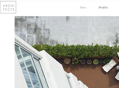 Architect ux design uxui webdesign website