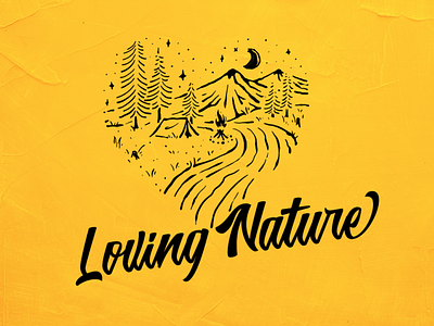 Loving Nature | font preview