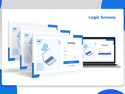 Login Screen Mockup branding graphic design login screen ui ux ui design
