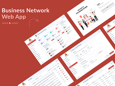 Business Network Web App