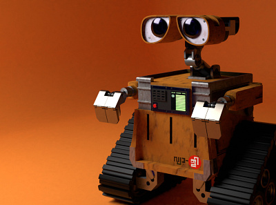 WALL-E 3d b3d blender blender3d disney model modeling pixar robot walle