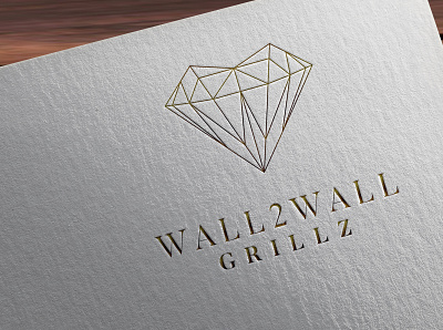 Wall2Wall Logo Design by Logo_Pro5 artist artwork behance branding design designer diamond logo dribble icon logo madeonfiverr minimal minimalist minimalist logo modern logo vector