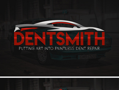 DENTSMITH Car Logo by Logo_Pro5 artist artwork car logo design designer fiverr logo logo logo design logo design concept logo designer logos logotype madeonfiverr minimal minimalist minimalist logo minimalistic modern logo