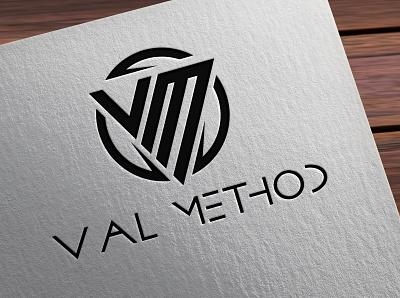 VALMETHOD Logo Design by Logo_Pro5 artist artwork behance branding design designer fiverr logo logo design logo designer logopro5 madeonfiverr minimal minimalism minimalist minimalist logo mobile modern logo