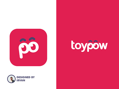 toypow Startup & App Logo app app design apps apps design brand design brand identity branding brandmark design flat flatdesign logo logo design logodesign logomark logomarks logos startup startup logo vector