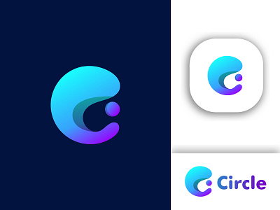 Circle App Logo apps design brand design brand identity branding brandmark design gradation illustration logo logo design logodesign logomark logomarks logos mobile mobile app mobile app design startup startup logo vector