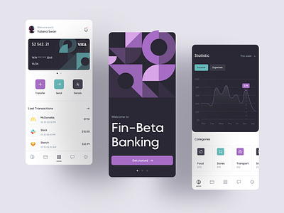 Fin-Beta mobile banking app