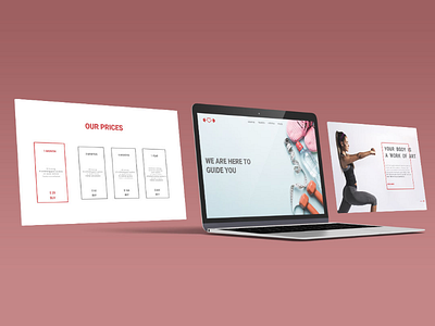 Gym website