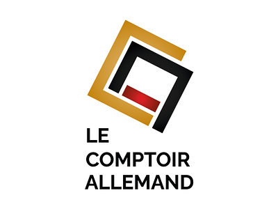 Logo - Le Comptoir Allemand branding design flat illustration logo ui