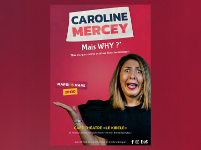 Caroline Mercey - Affiche
