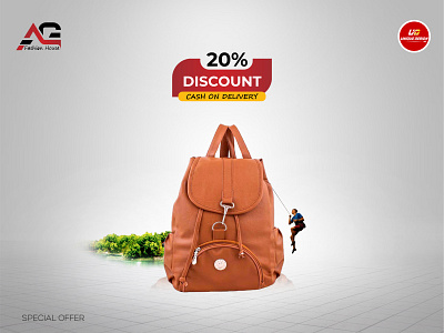Backpack Bag adds bag design facebook ads product design school bag shopping bag template