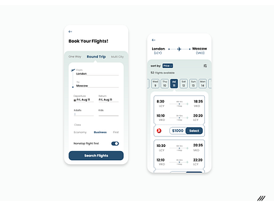 Airplane Booking App