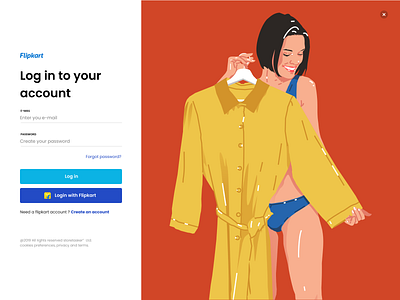 Login and Sign Up create account drawing flat design girl illustration illustration illustration agency illustration art illustration challenge illustration design illustrations illustrator interaction design interface login and sign up login and sign up login design login page login screen sign up woman illustration