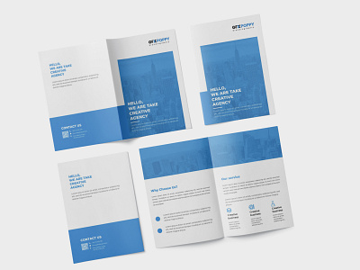Bi-Fold | Corporate Business Bi Fold Brochure Design