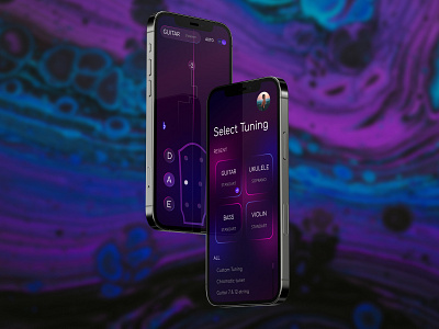 UI Guitar tuner App