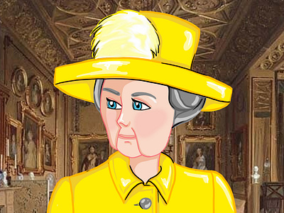 Queen Elizabeth II 4 SixFanArtChallenge